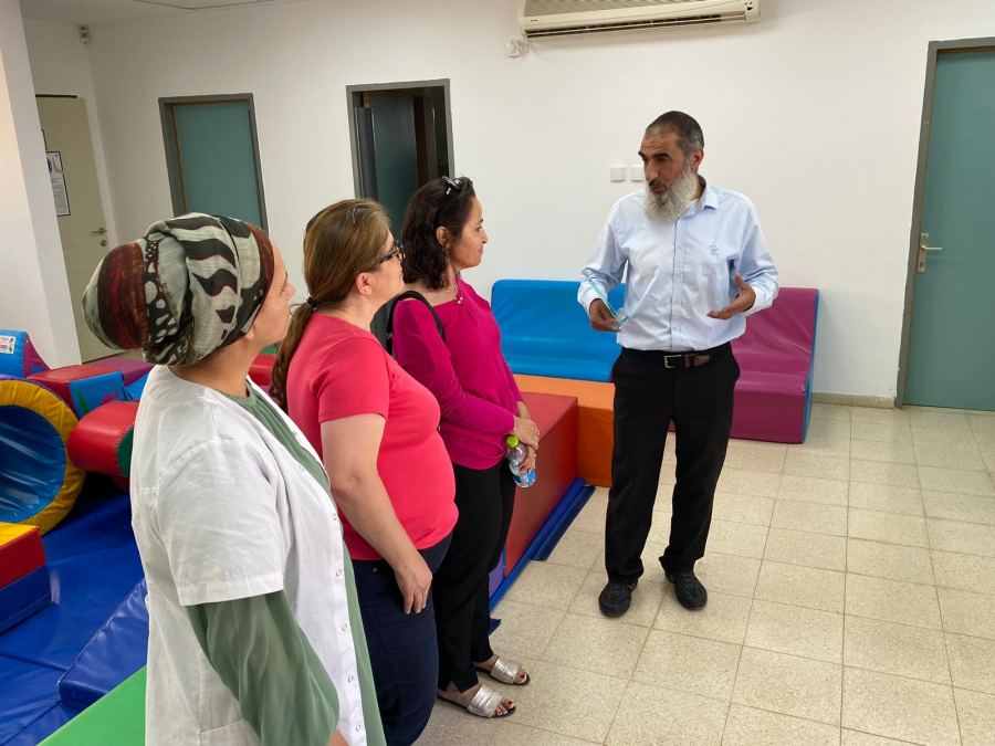 حورة : مجلس حورة المحلي يباشر في افتتاح عيادة الأم والطفولة في حارة 1 في البلدة.